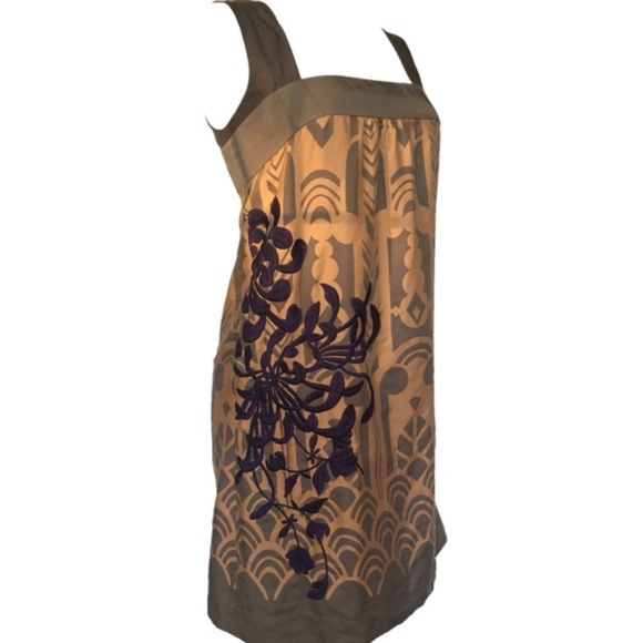 Anthropologie Floreat Guillemot Embroidered Dress - Picture 4 of 7